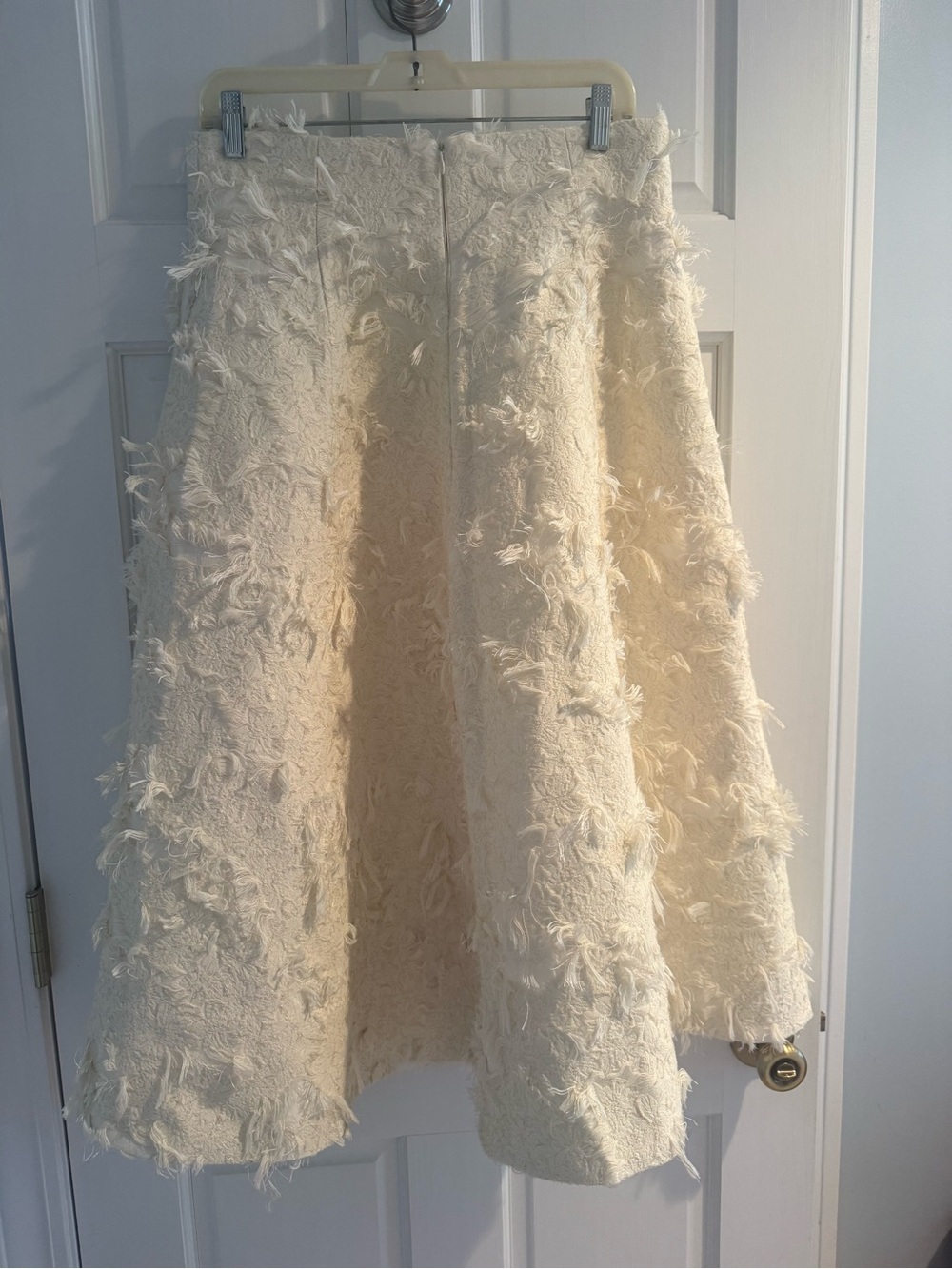 NWT Zara ZW Collection structured Midi Skirt Size Large - Picture 5 of 8